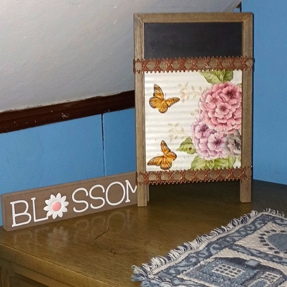 Hand Crafted "Wash Board" &  Painting by Katherine Falu Vintage - Picture 2 of 11